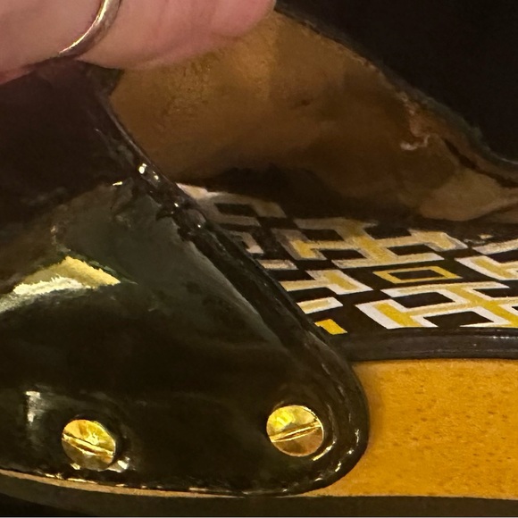 Tory Burch Dixon Wooden Clogs/Sandals - Picture 5 of 6